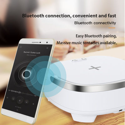 ABS Bluetooth Lautsprecher Qi Ladegerät 4.2 Version mit Wecker