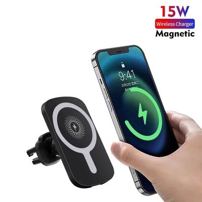 Kompatibeler drahtloser Ladegerät, Magnetischer Qi-Auto-Ladegerät 10W