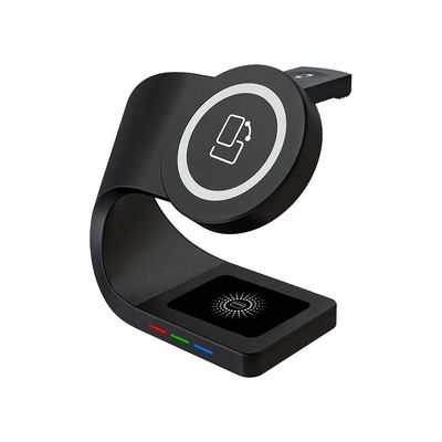 Intelligentes Magnetische 4 In 1 Schnellladegerät 10W Multi-Funktion Für Android