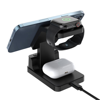 Feuchteanzeige Alarm Qi Wireless Charger Uhr Dock 0,3kg Iphone Nutzung