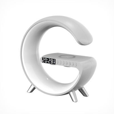 Funktion Snooze Wireless Bluetooth Lautsprecher Qi Ladegerät ABS mit Atmosphäre Lampe