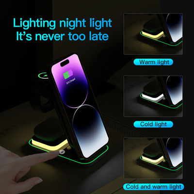 4 in 1 Magnetische Qi Wireless Ladegerät Dock Kurzschluss Universal