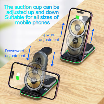 4 in 1 Magnetische Qi Wireless Ladegerät Dock Kurzschluss Universal