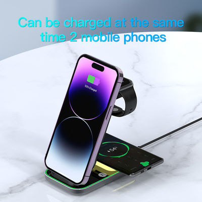 4 in 1 Magnetische Qi Wireless Ladegerät Dock Kurzschluss Universal