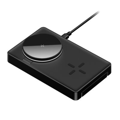 Magnetische 3 in 1 Qi drahtlose Ladegerät, drahtlose Ladebasis für Iphone 9V