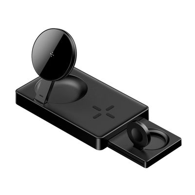 FCC-zertifizierter Multifunktions-Ladestand, magnetischer Ladestand 2A-Eingang