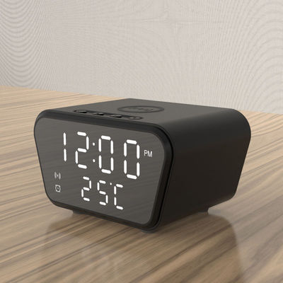 ROHS zertifizierte Qi Wireless Charger Clock Alarm 253g mit schneller Aufladung