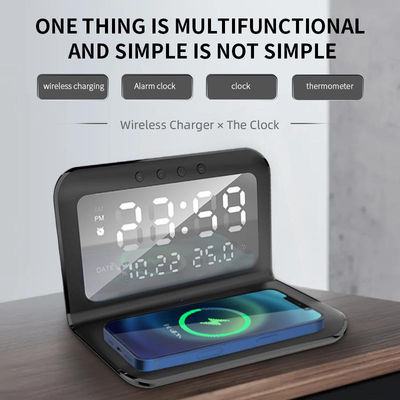 Snooze-Modus Qi-Wireless-Ladegerät Uhr