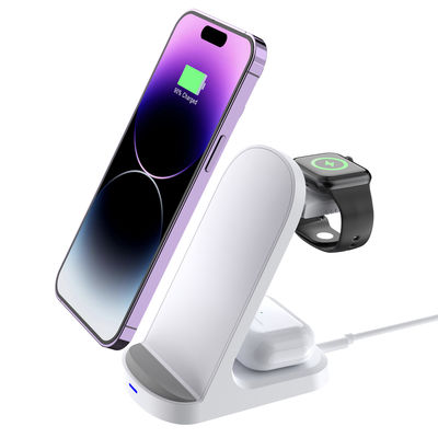 Samsung Fast 15w Qi drahtloses Ladegerät Stand White CE zertifiziert