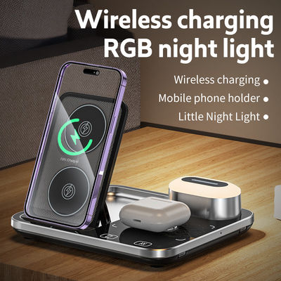 4in1 Qi Wireless-Ladestation