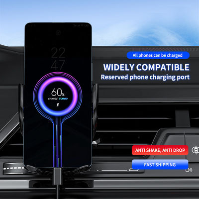 Qi Wireless Charging Autophone Halter, Qi Ladegerät Auto Mount 97g