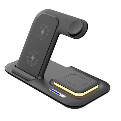 Mehrfache Geräte Qi Wireless Charger Dock Stand 267g Für Mobiltelefon