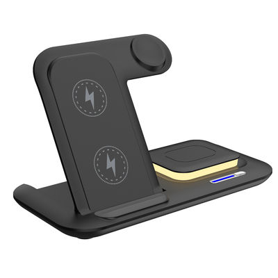 Bequem Qi Wireless Charger Dock 15W 5 In 1 Ladestation Multifunktional