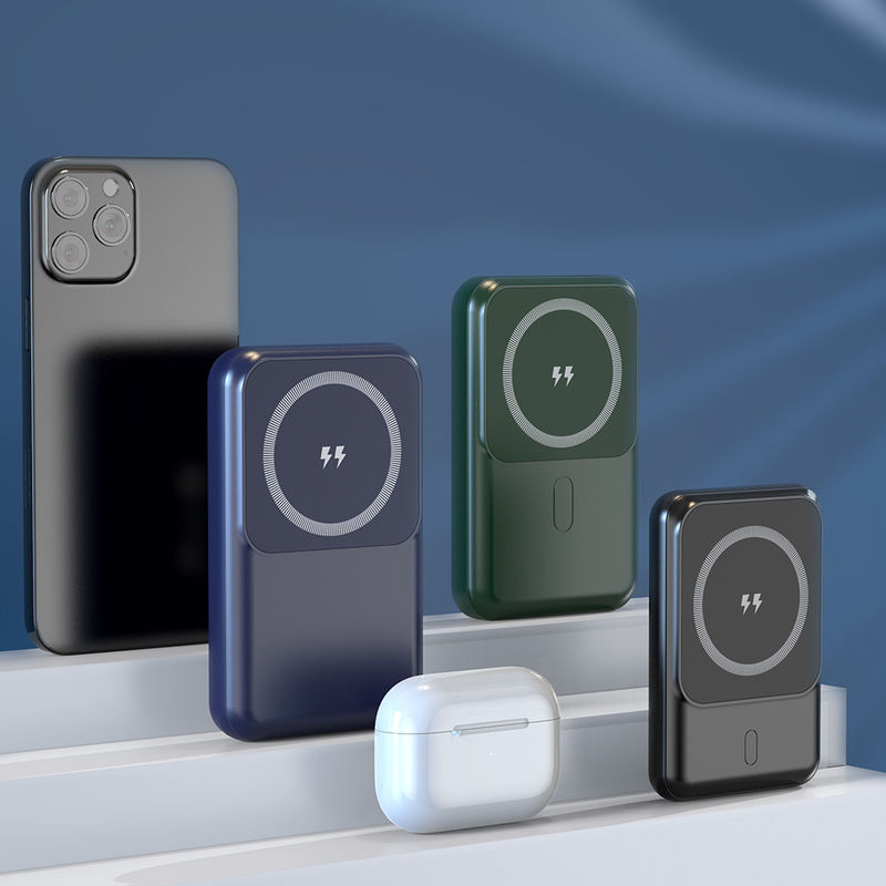 Magnetische Strombank, tragbares Ladegerät, schnelles tragbares Ladegerät für Iphone 1000mAh